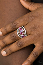 Load image into Gallery viewer, Paparazzi Accessories ✽ Treasure Chest Charm - Purple Ring✽Flat Rate Ship $4.50✽