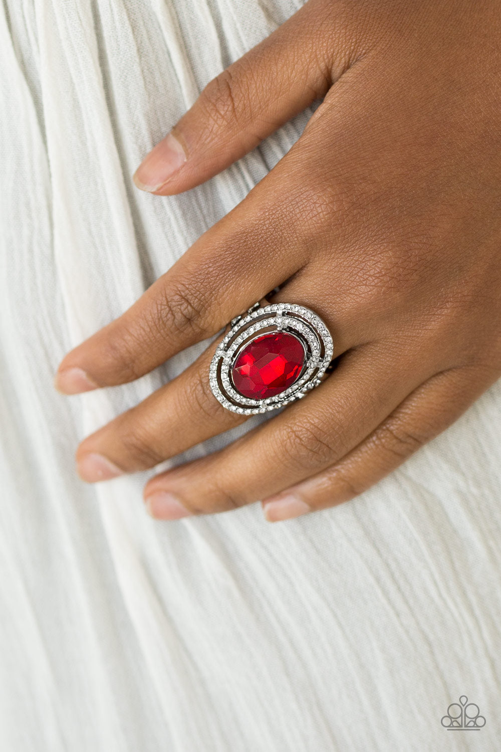 Paparazzi Accessories ✽ Making History - Red Ring✽Flat Rate Ship $4.50✽