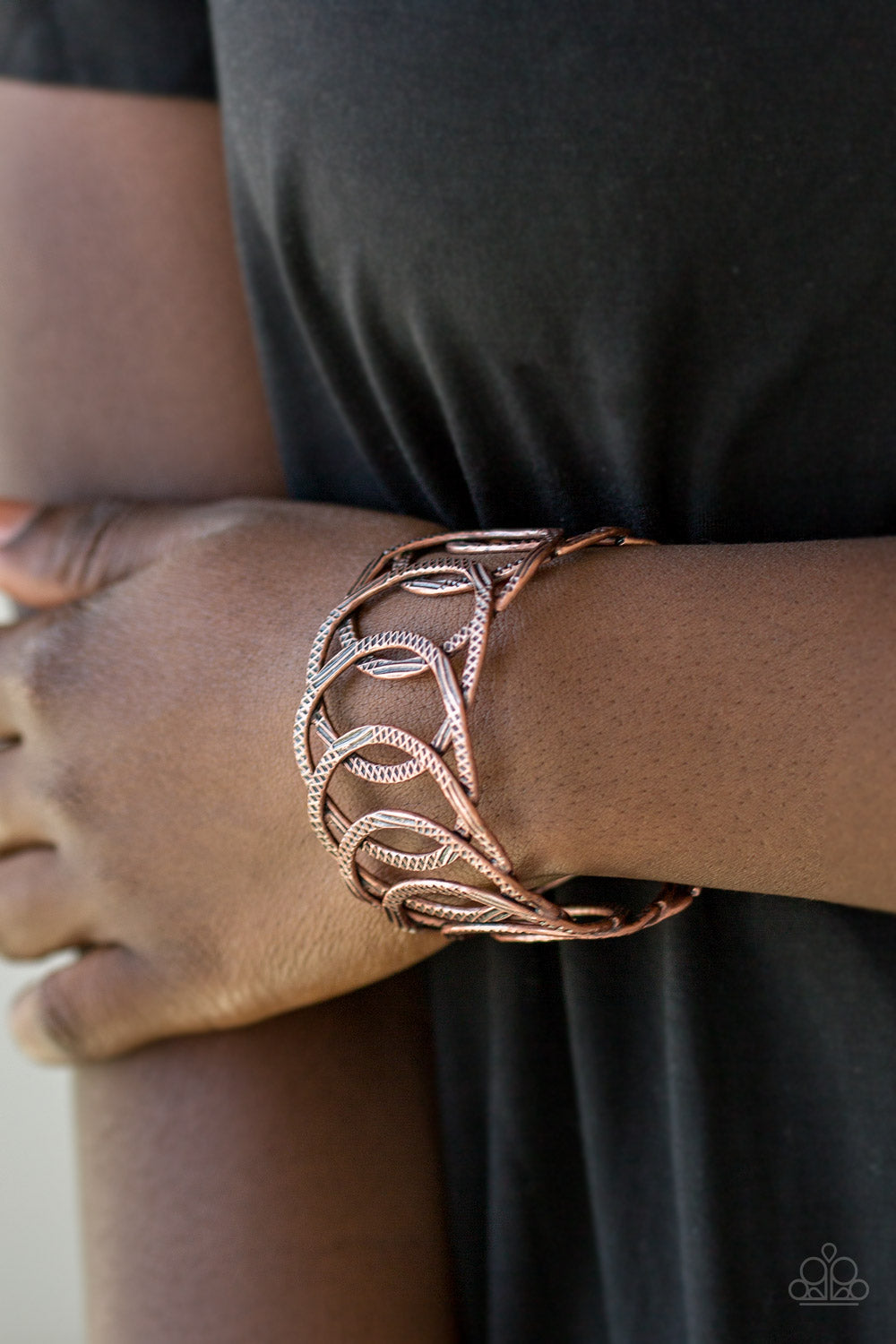Paparazzi Accessories ✽ Circa de Contender - Copper Bracelet✽Flat Rate Ship $4.50✽