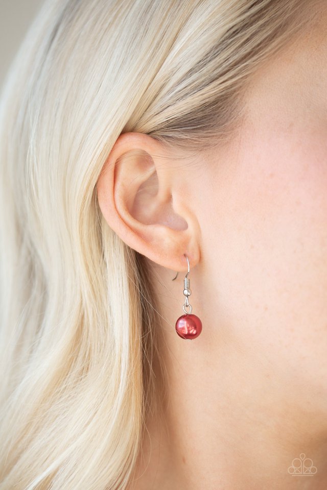 Paparazzi Accessories ✽ Fiercely Fancy - Red Necklace ✽ Flat Rate Ship $4.50?