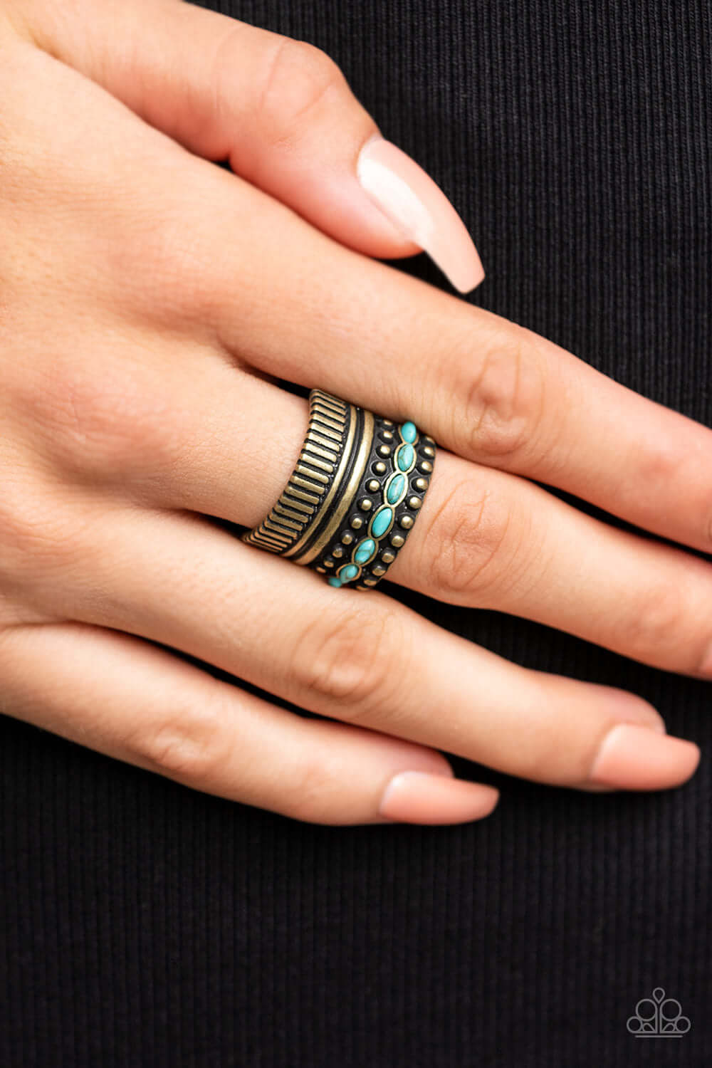 Paparazzi Accessories ❋Local Flavor - Brass Ring❋ Flat Rate Ship $4.50❋ - Image #2