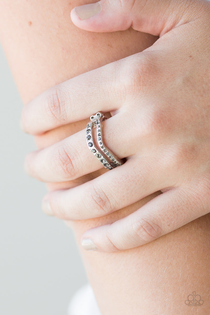 Paparazzi Accessories ❋Elite Squad - Silver Ring❋ Flat Rate Ship $4.50❋