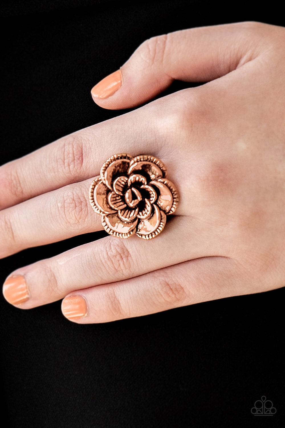 Paparazzi Accessories ✽ FLOWERBED and Breakfast - Copper Ring✽Flat Rate Ship $4.50✽