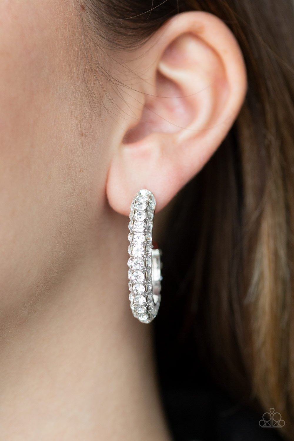 Paparazzi Accessories ✽ Dont Mind The STARDUST - White Earrings✽Flat Rate Ship $4.50✽