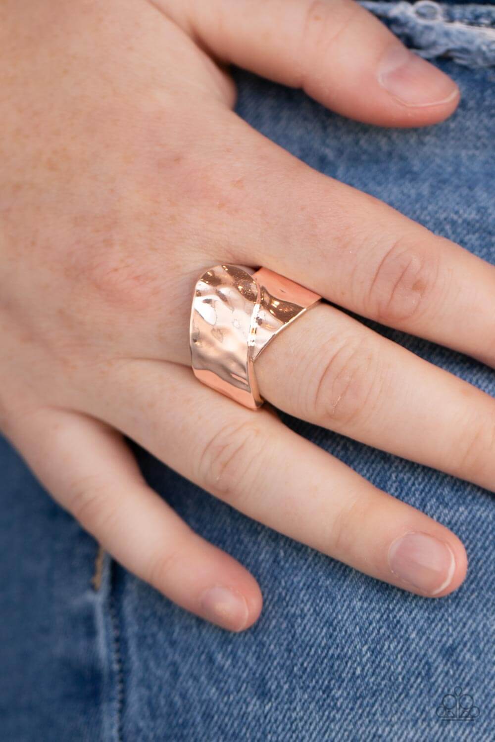 Paparazzi Accessories ❋Hidden Troves - Rose Gold Ring❋ Flat Rate Ship $4.50❋ - Image #2