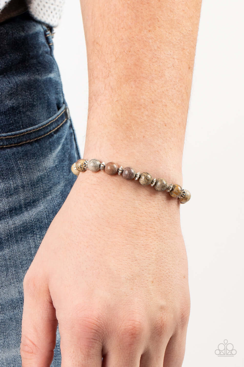 Paparazzi Accessories ❋Keep The Peace - Silver Bracelet❋ Flat Rate Ship $4.50❋ - Image #2