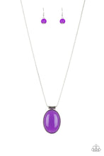 Load image into Gallery viewer, brought✽to✽you✽by✽blingflingbykat✽rising-stardom-purple-necklace✽paparazzi-accessories