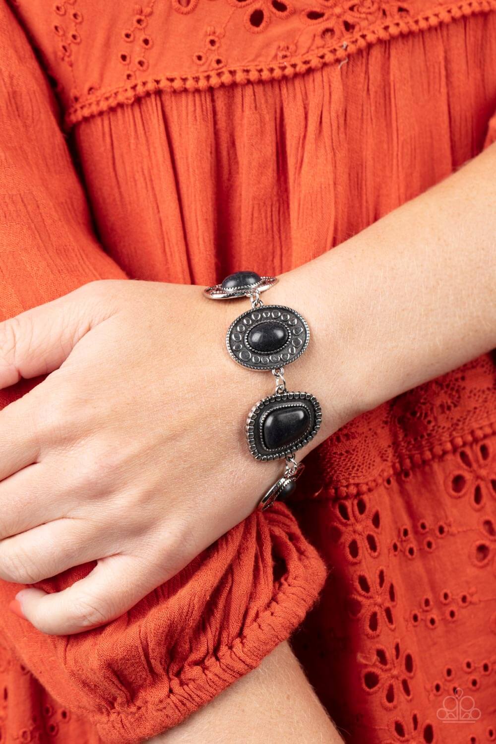 Paparazzi Accessories ❋Taos Trendsetter - Black Bracelet❋ Flat Rate Ship $4.50❋
