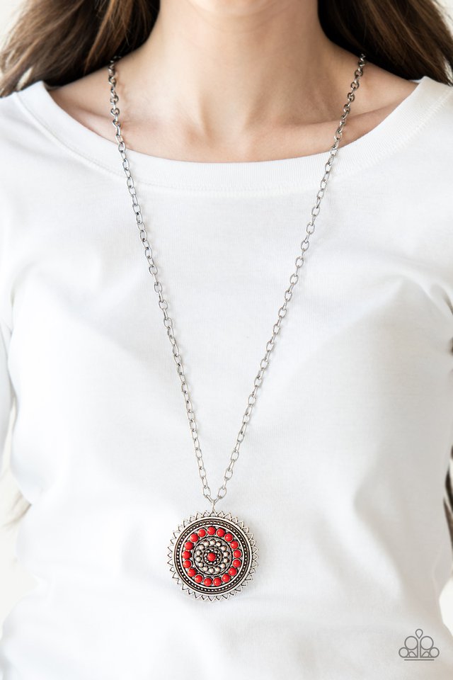 Paparazzi Accessories ❋Lost SOL - Red Necklace❋ Flat Rate Ship $4.50❋