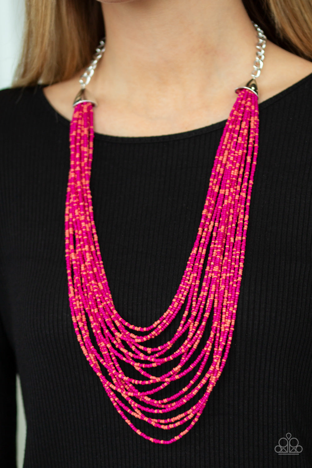 Paparazzi Accessories ✽ Peacefully Pacific - Multi Necklace✽Flat Rate Ship $4.50✽