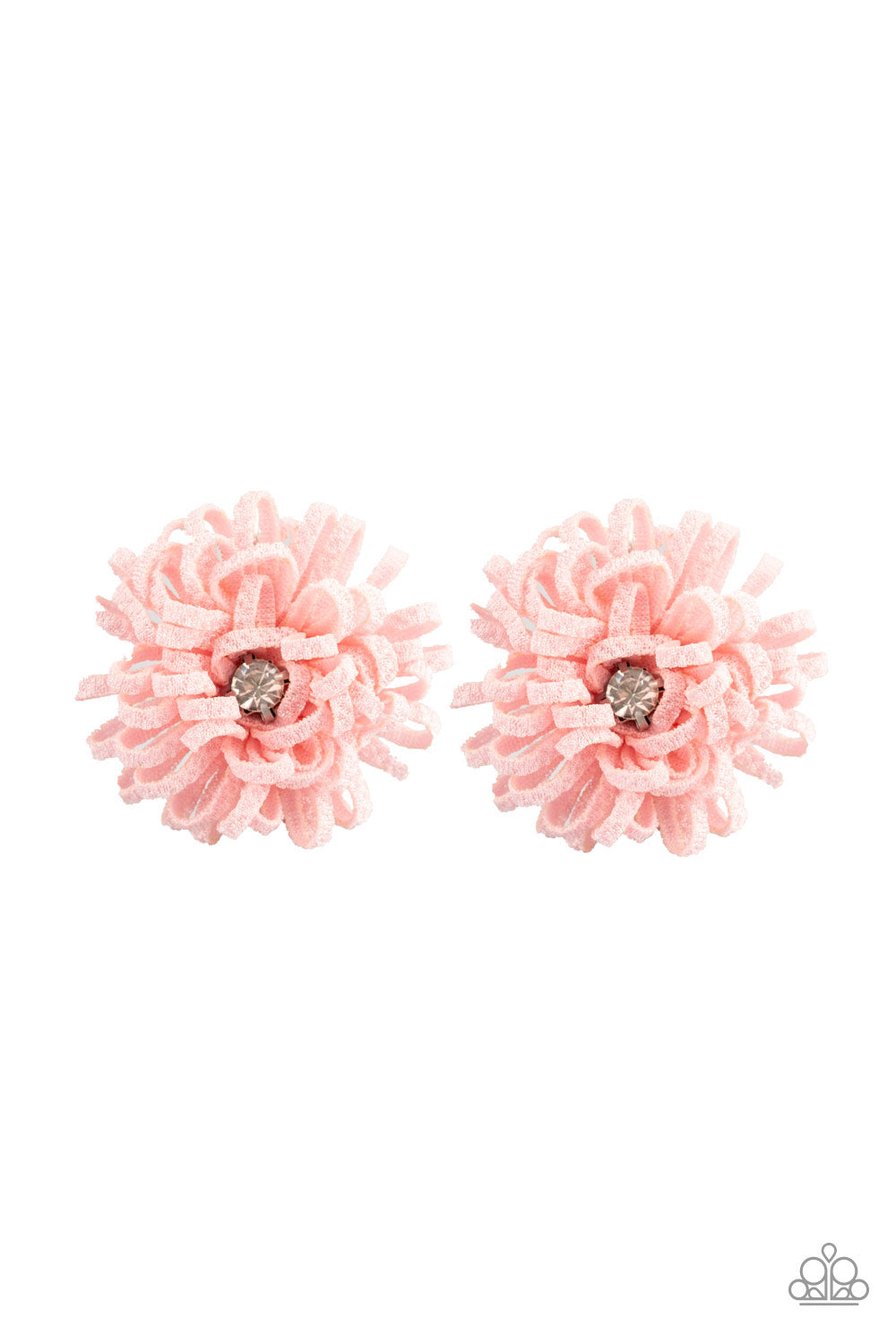Paparazzi Accessories ✽ Peppy In Petunias - Pink Hair Clip✽Flat Rate Ship $4.50✽