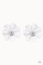 Load image into Gallery viewer, brought✽to✽you✽by✽blingflingbykat✽candid-carnations-white-hair clip✽paparazzi-accessories