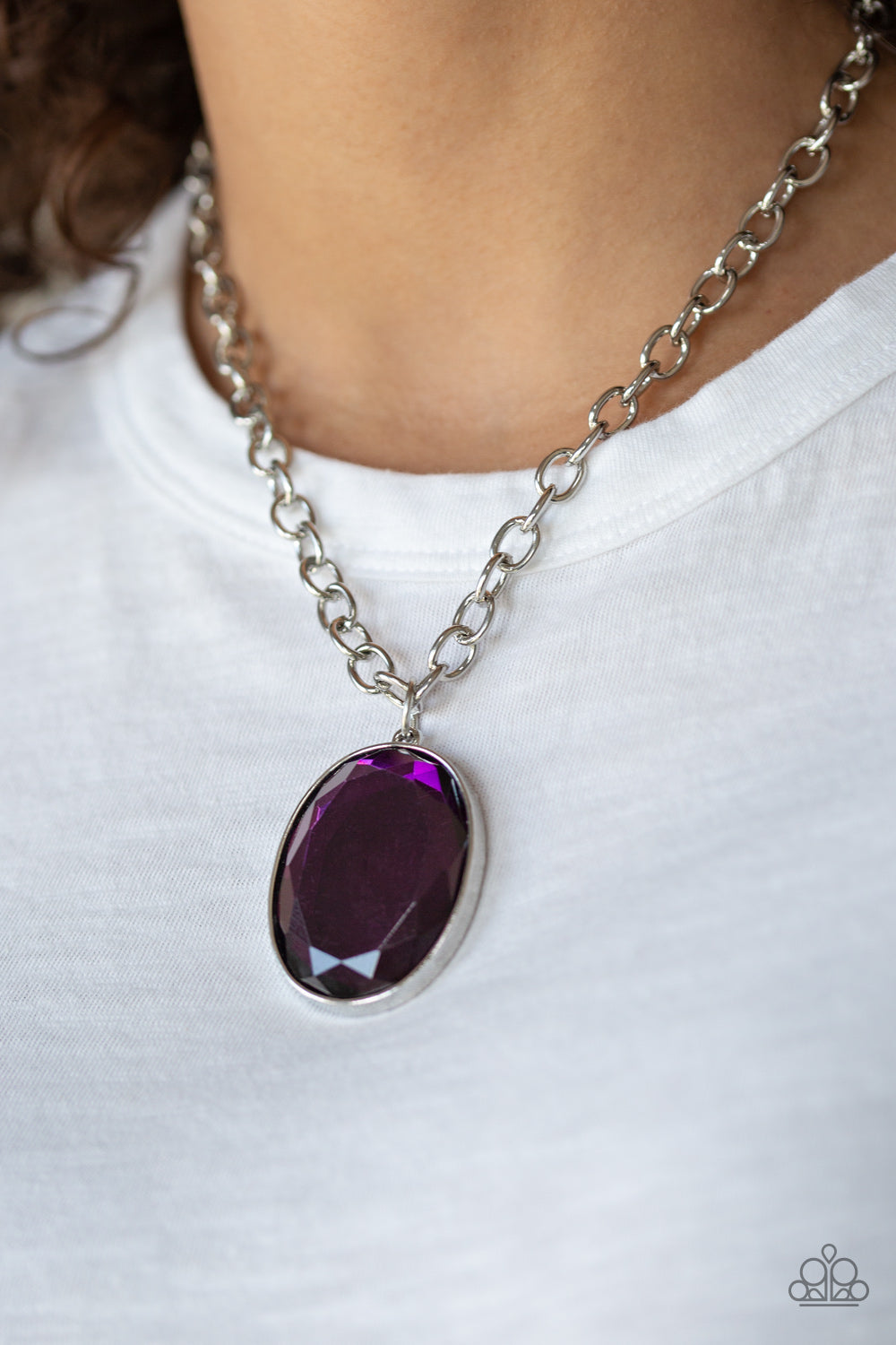 Paparazzi Accessories ✽ Light As HEIR - Purple Necklace✽Flat Rate Ship $4.50✽