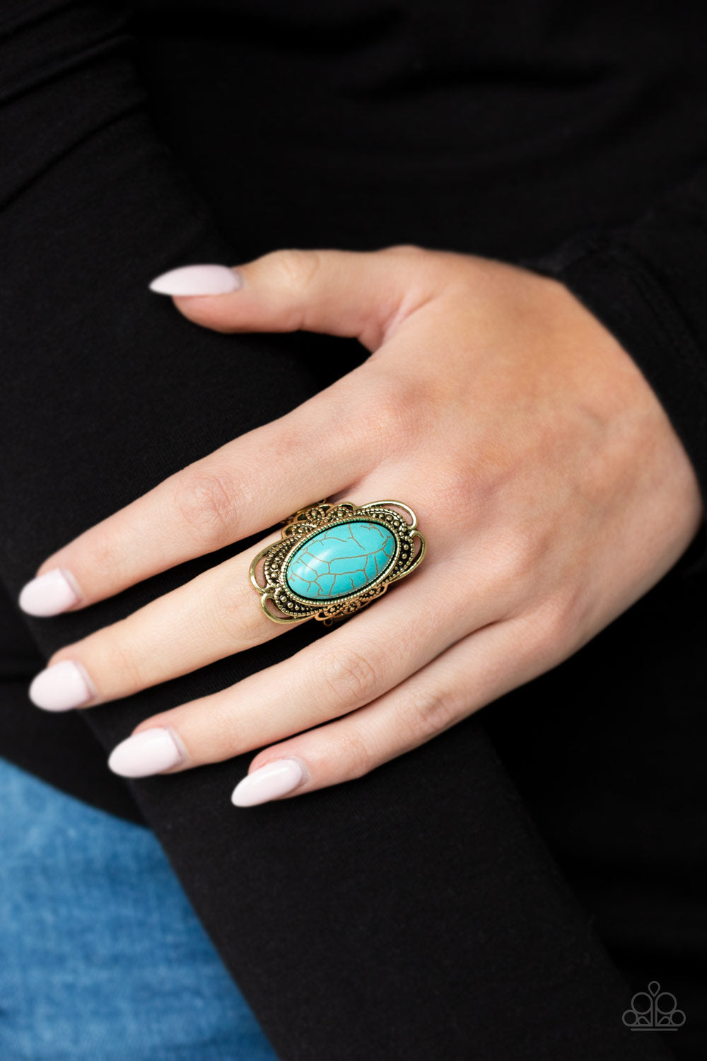 Paparazzi Accessories ✽ Desert Flavor - Brass Ring✽Flat Rate Ship $4.50✽
