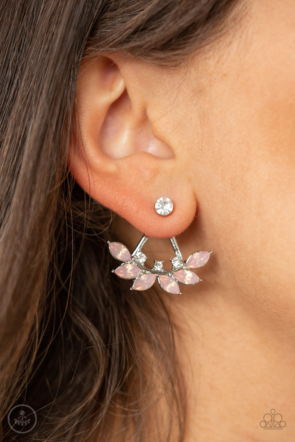 Paparazzi Accessories ✽ Forest Formal - Pink Post Earrings✽Flat Rate Ship $4.50✽