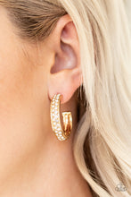 Load image into Gallery viewer, Paparazzi Accessories ✽ Cash Flow - Gold Earrings✽Flat Rate Ship $4.50✽