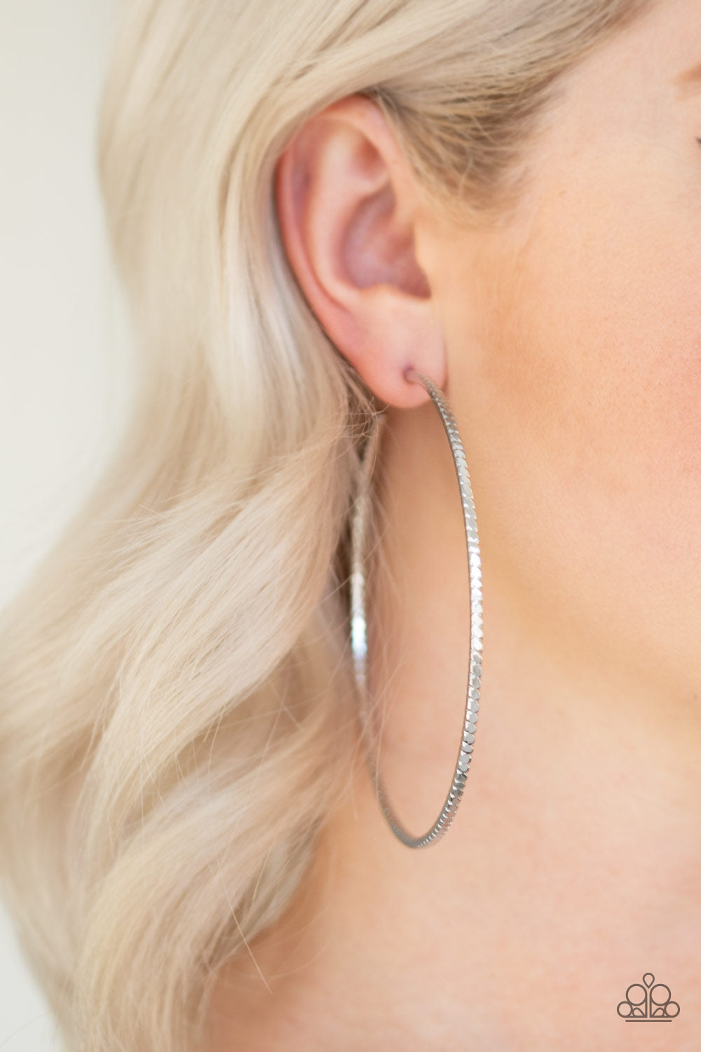 Paparazzi Accessories ✽ Shimmer Maker - Silver Earrings✽Flat Rate Ship $4.50✽