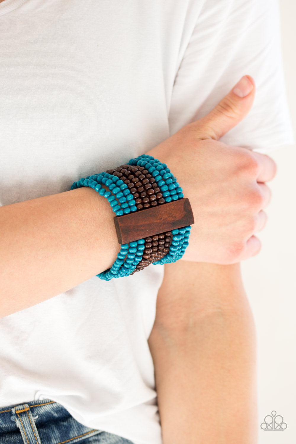 Paparazzi Accessories ✽ JAMAICAN Me Jam - Blue Bracelet✽Flat Rate Ship $4.50✽