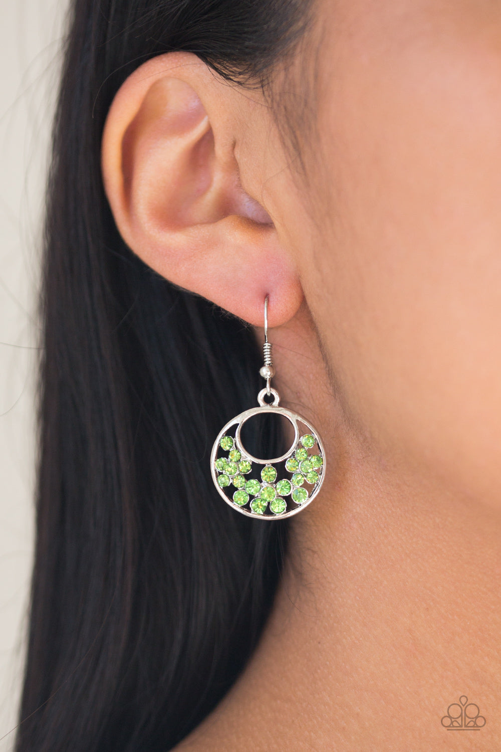 Paparazzi Accessories ✽ Sugary Shine - Green Earrings✽Flat Rate Ship $4.50✽