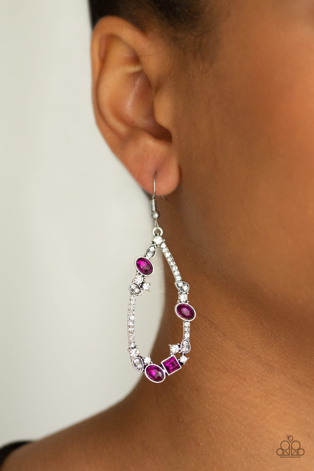 Paparazzi Accessories ✽ Quite The Collection - Pink Earrings✽Flat Rate Ship $4.50✽