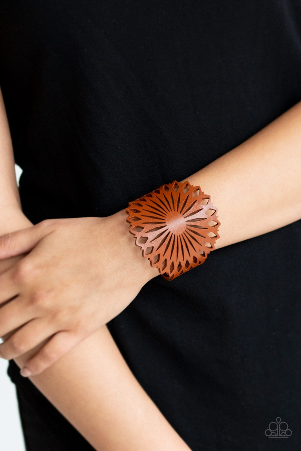 Paparazzi Accessories ❋Wildflower Garden - Brown Bracelet❋ Flat Rate Ship $4.50❋