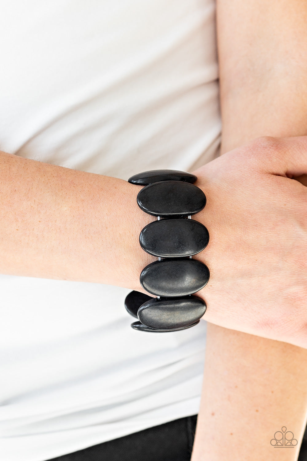 Paparazzi Accessories ✽ Dramatically Nomadic - Black Bracelet✽Flat Rate Ship $4.50✽