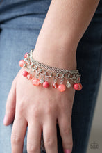 Load image into Gallery viewer, Paparazzi Accessories ✽ Let Me SEA! - Orange Bracelet✽Flat Rate Ship $4.50✽