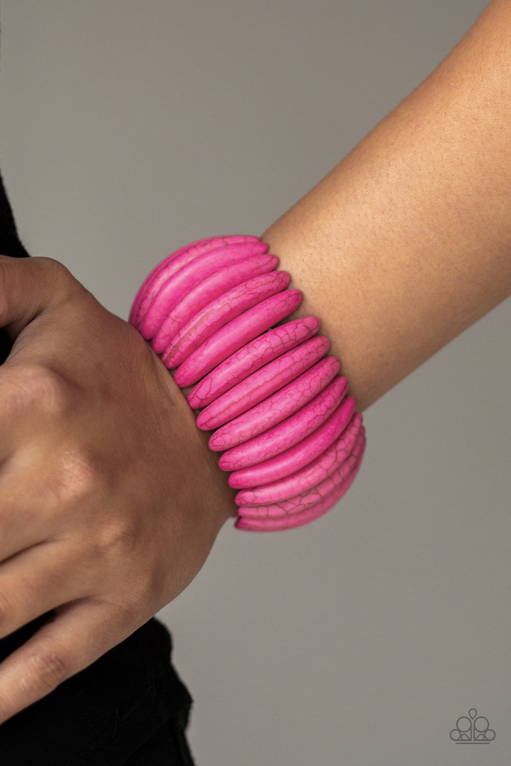 Paparazzi Accessories ✽ Naturally Nomad - Pink Bracelet✽Flat Rate Ship $4.50✽