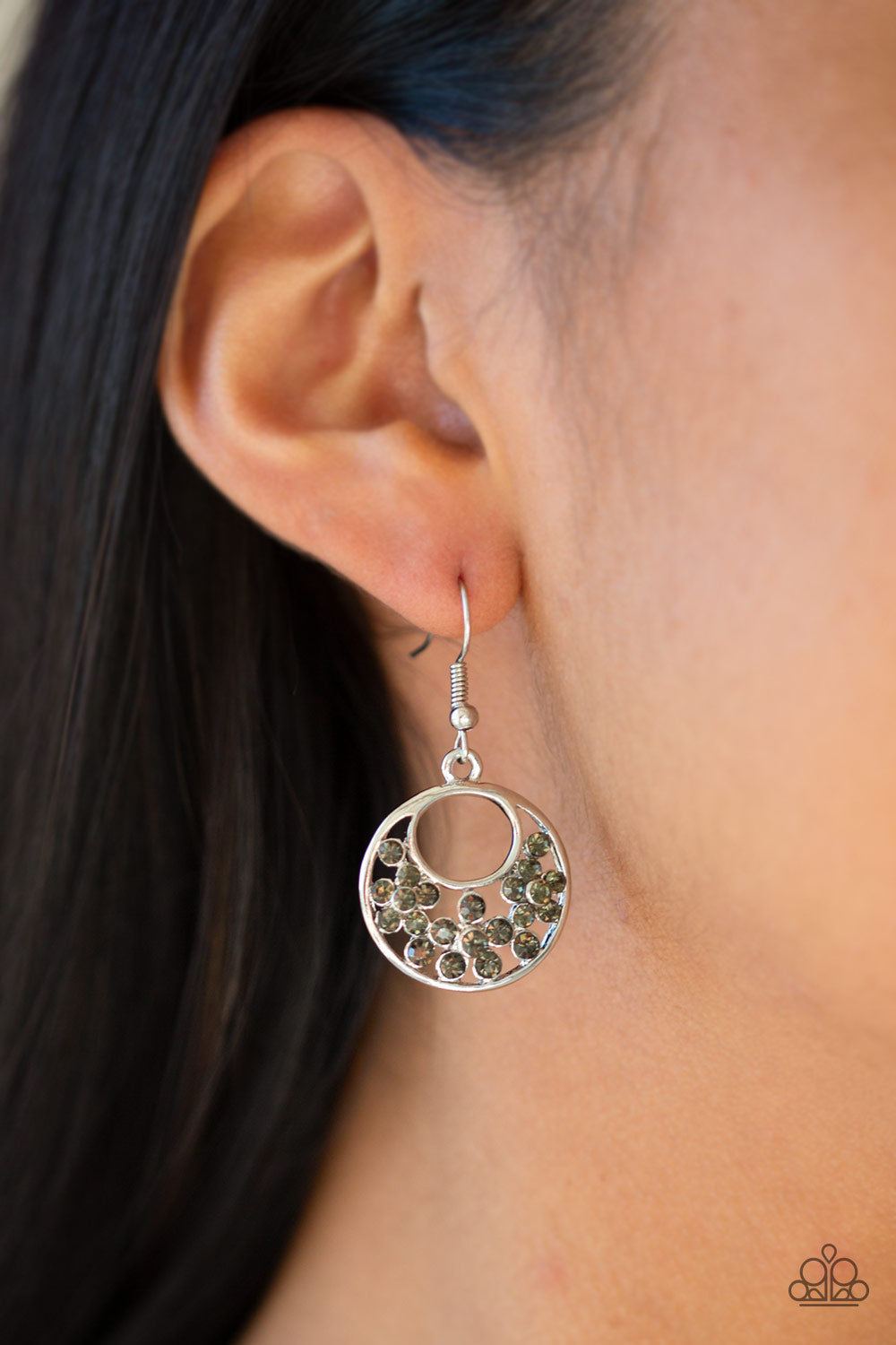 Paparazzi Accessories ✽ Sugary Shine - Silver Earrings✽Flat Rate Ship $4.50✽
