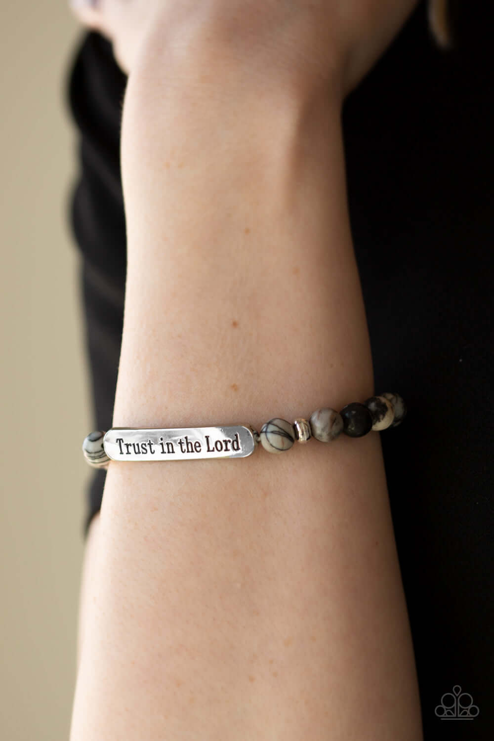 Paparazzi Accessories ✽ Trust Always - Black Bracelet✽Flat Rate Ship $4.50✽ - Image #2