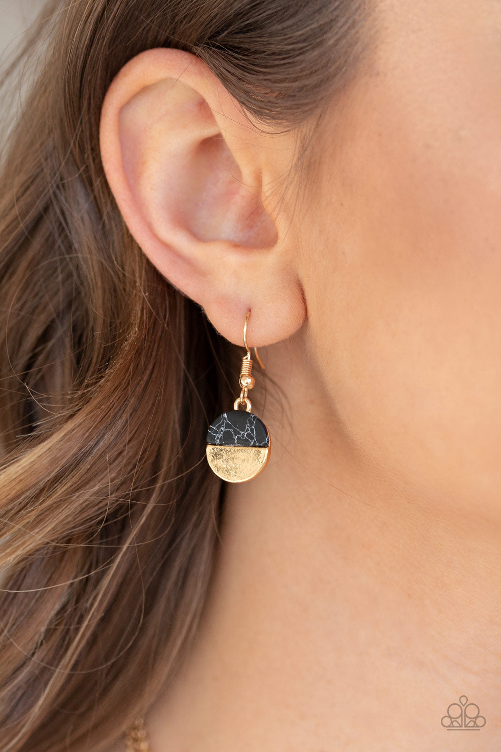 Paparazzi Accessories ✽ Rural Reconstruction - Black Necklace✽Flat Rate Ship $4.50✽