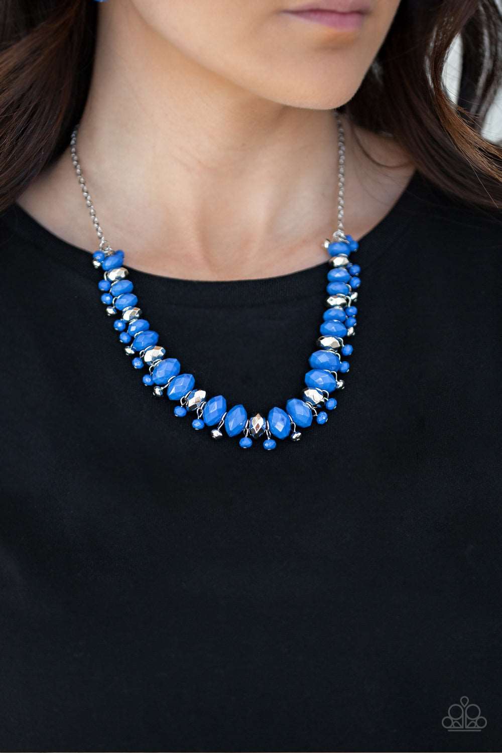 Paparazzi Accessories ✽ BRAGs To Riches - Blue Necklace✽Flat Rate Ship $4.50✽