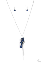 Load image into Gallery viewer, brought✽to✽you✽by✽blingflingbykat✽its-a-celebration-blue-necklace✽paparazzi-accessories