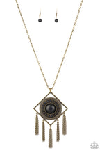 Load image into Gallery viewer, brought✽to✽you✽by✽blingflingbykat✽sandstone-solstice-brass-necklace✽paparazzi-accessories