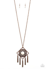 Load image into Gallery viewer, brought✽to✽you✽by✽blingflingbykat✽sandstone-solstice-copper-necklace✽paparazzi-accessories
