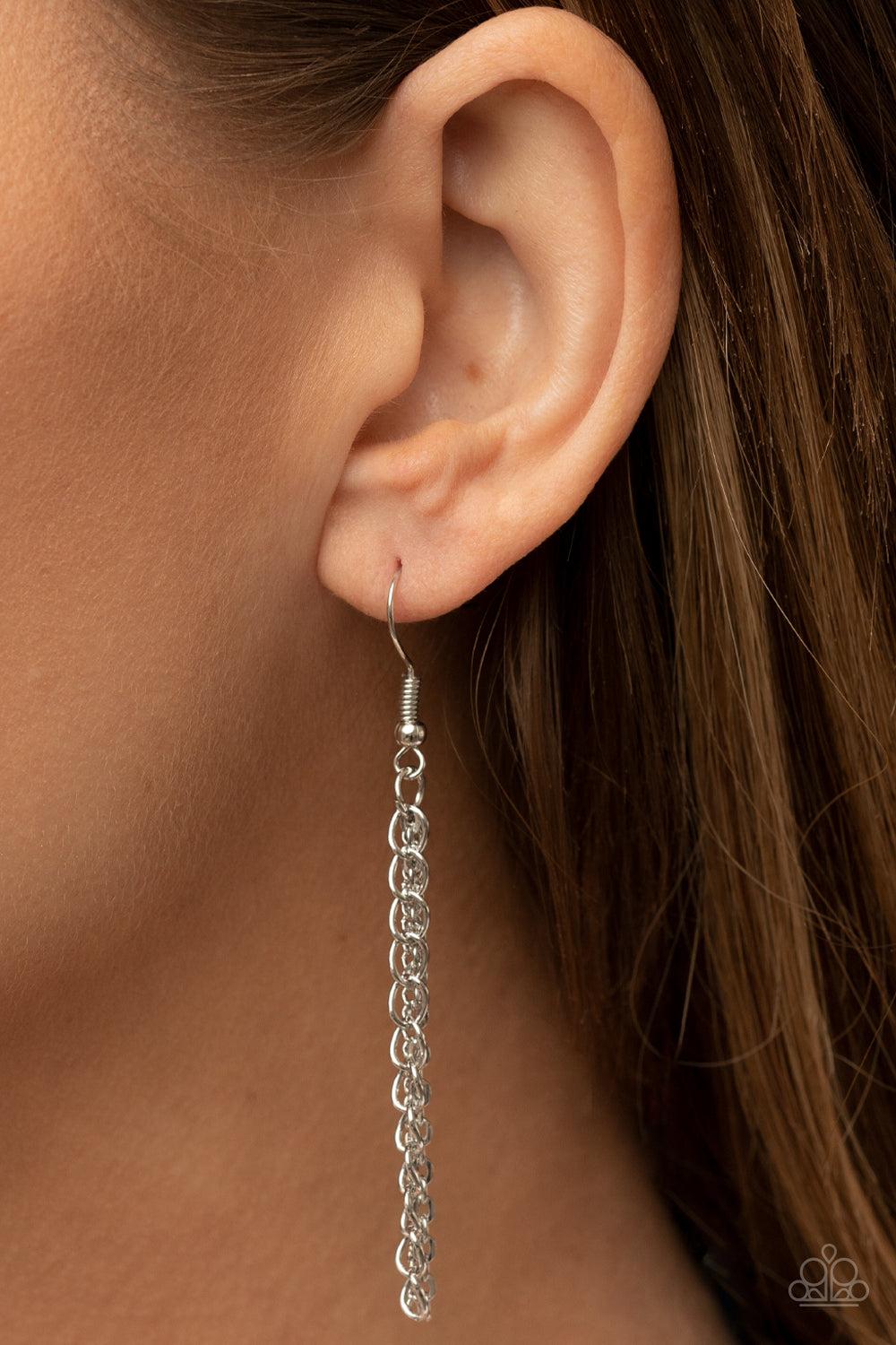 Paparazzi Accessories ❋Metallic MESH-Up - Silver Necklace❋ Flat Rate Ship $4.50❋ - Image #3