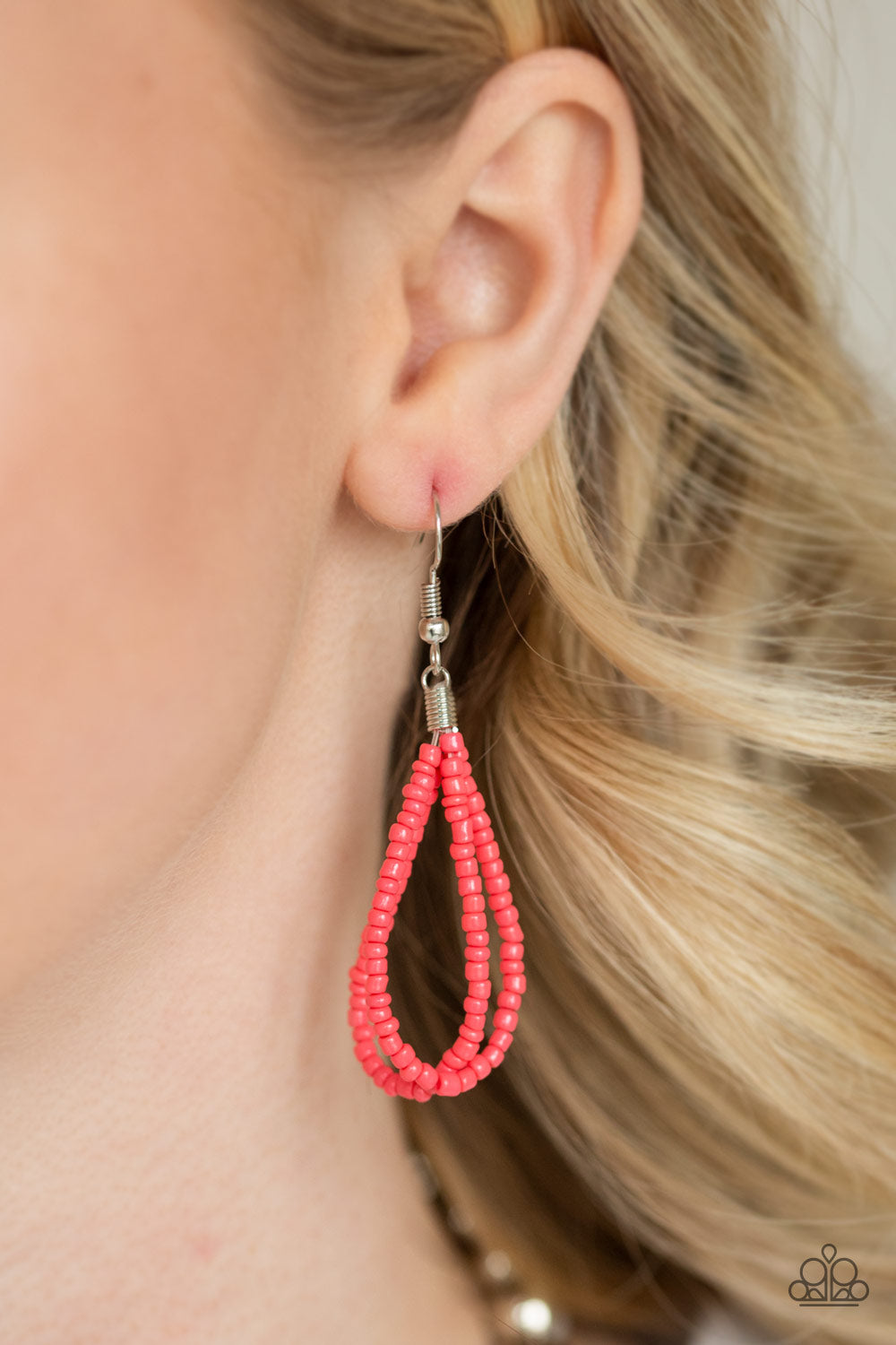 Paparazzi Accessories ✽ Savannah Surfin - Orange Necklace✽Flat Rate Ship $4.50✽