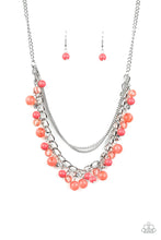 Load image into Gallery viewer, brought✽to✽you✽by✽blingflingbykat✽wait-and-sea-orange-necklace✽paparazzi-accessories
