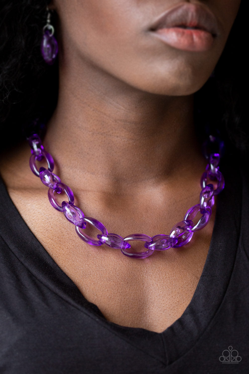 Paparazzi Accessories ✽ Ice Queen - Purple Necklace✽Flat Rate Ship $4.50✽