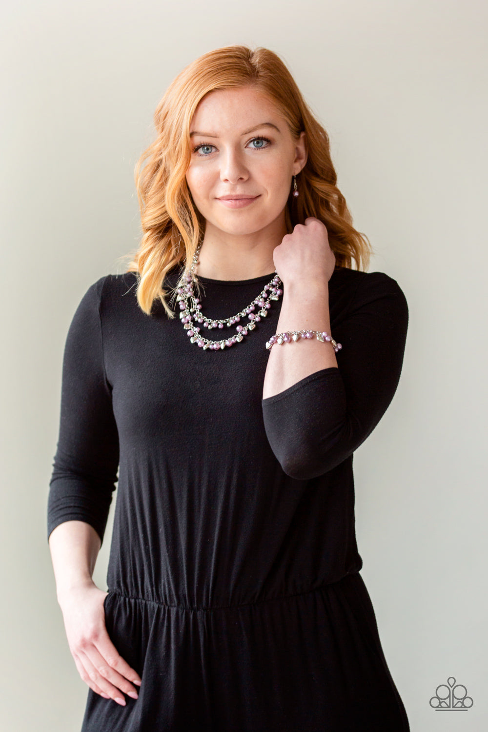 Paparazzi Accessories ✽ Kindhearted Heart - Purple Necklace✽Flat Rate Ship $4.50✽