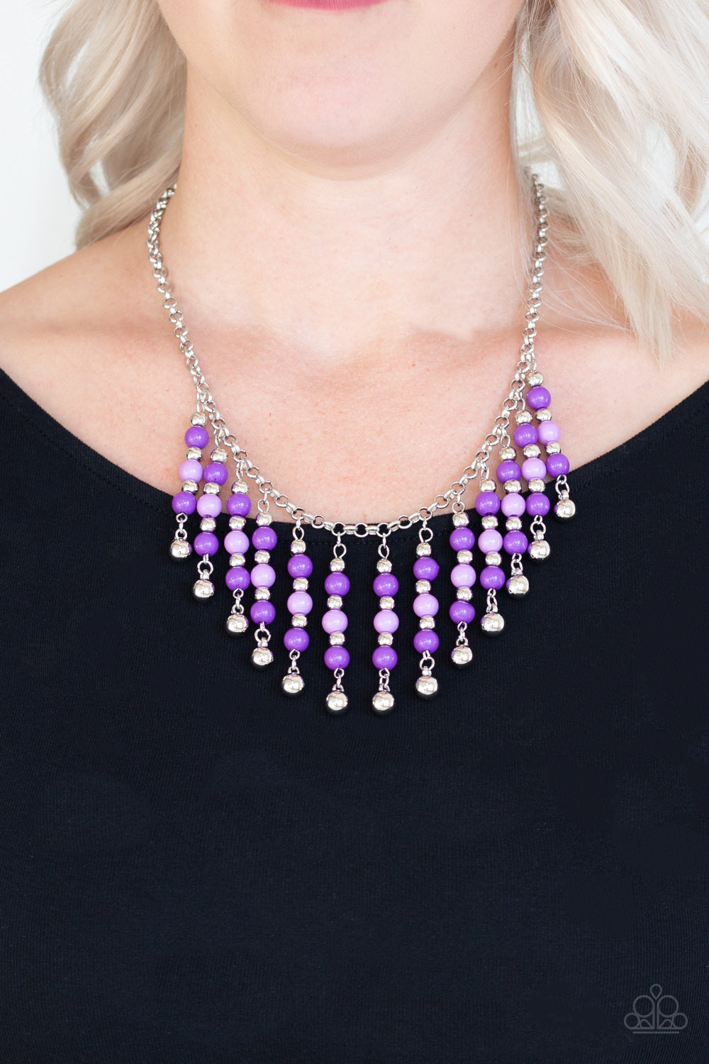 Paparazzi Accessories ✽ Your SUNDAES Best - Purple Necklace✽Flat Rate Ship $4.50✽