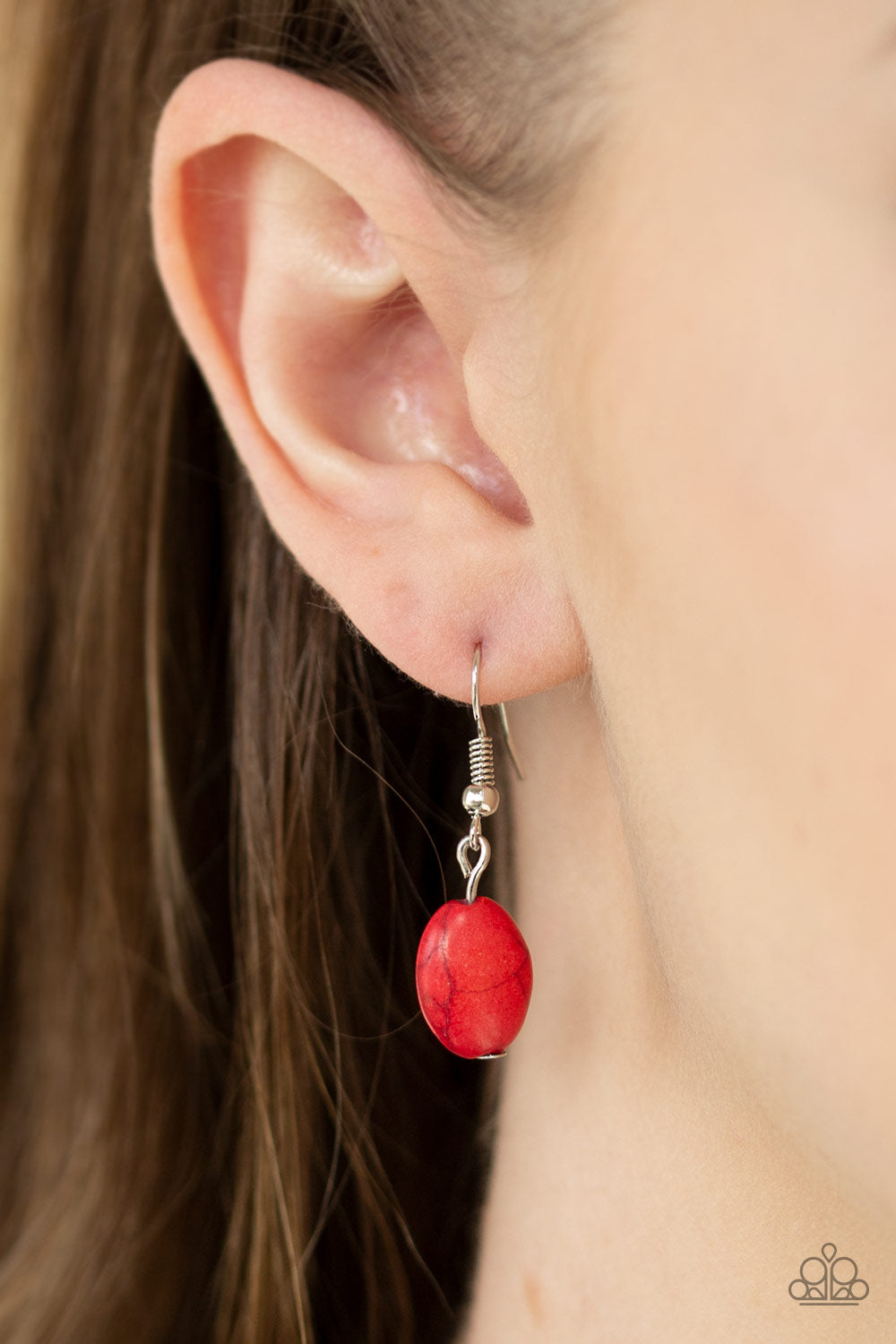 Paparazzi Accessories ✽ Grounded In ARTIFACT - Red Necklace✽Flat Rate Ship $4.50✽