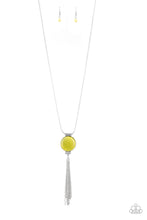 Load image into Gallery viewer, brought✽to✽you✽by✽blingflingbykat✽happy-as-can-beam-yellow-necklace✽paparazzi-accessories