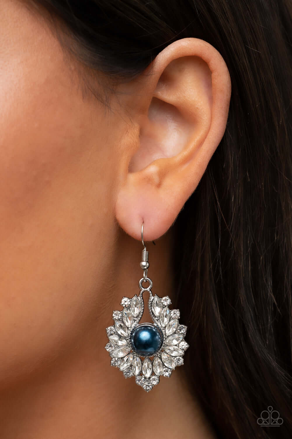 Paparazzi Accessories ❋Crowns Required - Blue Earrings❋ Flat Rate Ship $4.50❋ - Image #2