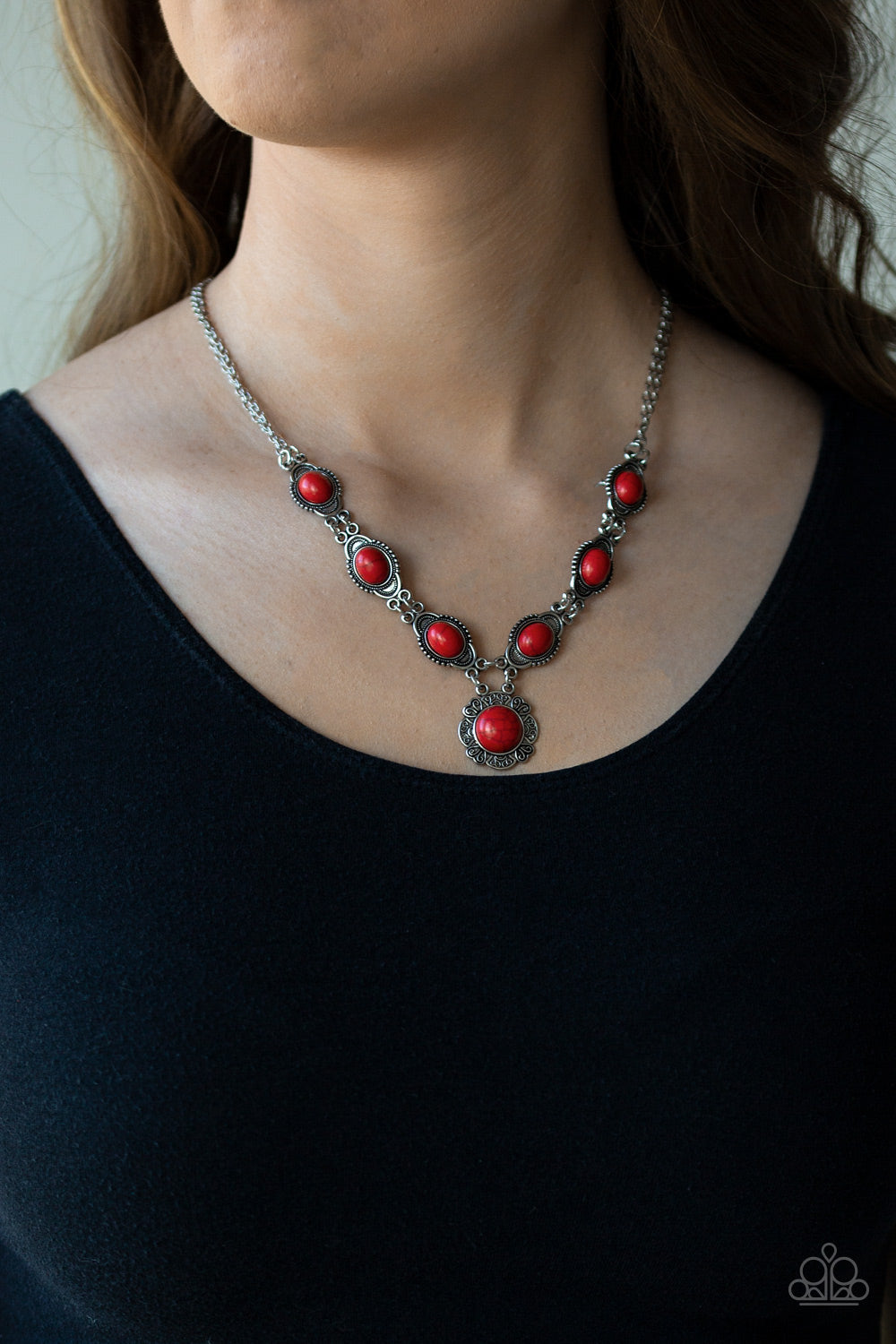 Paparazzi Accessories ✽ Desert Dreamin - Red Necklace✽Flat Rate Ship $4.50✽