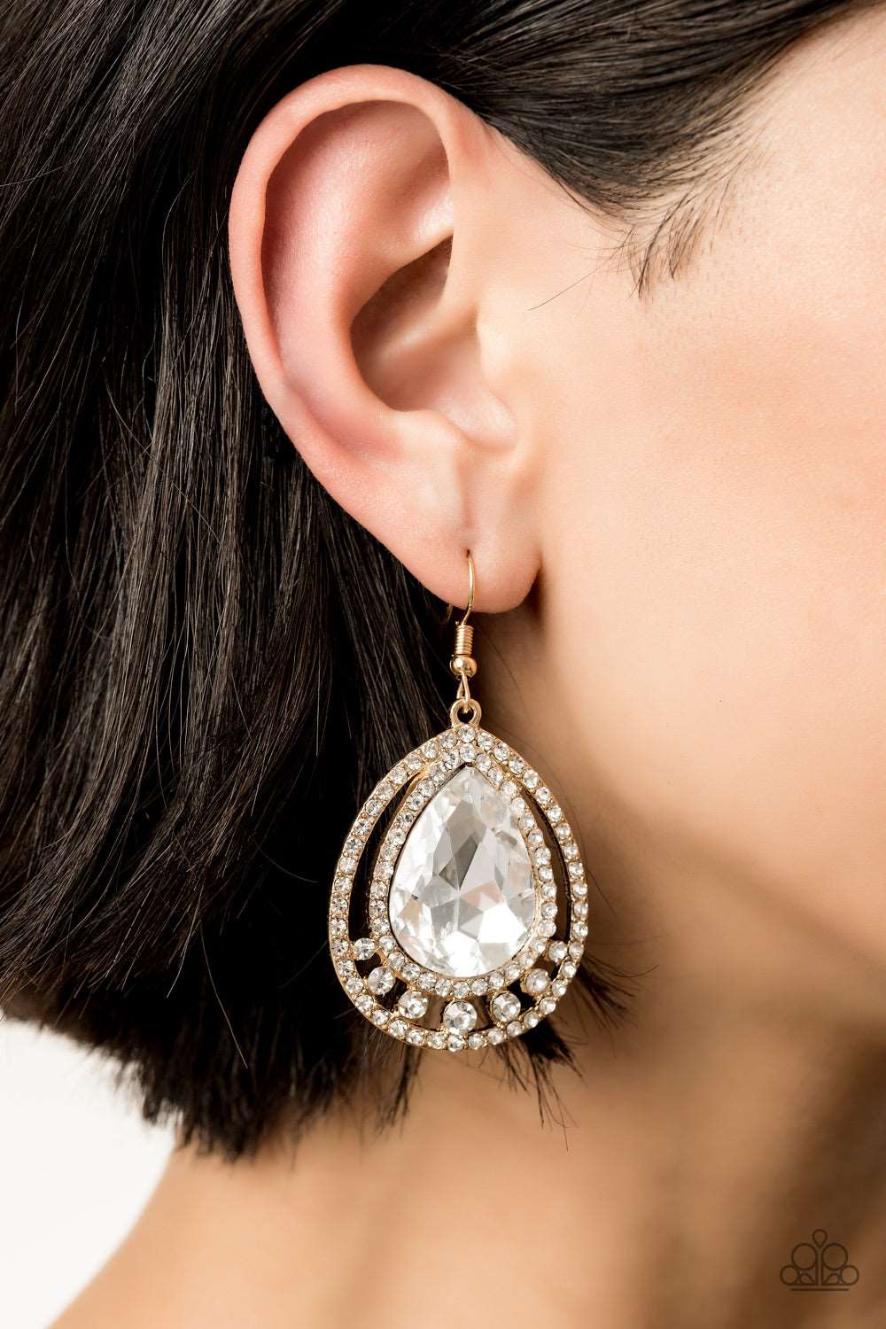 Paparazzi Accessories ✽ All Rise For Her Majesty Earrings✽Flat Rate Ship $4.50✽