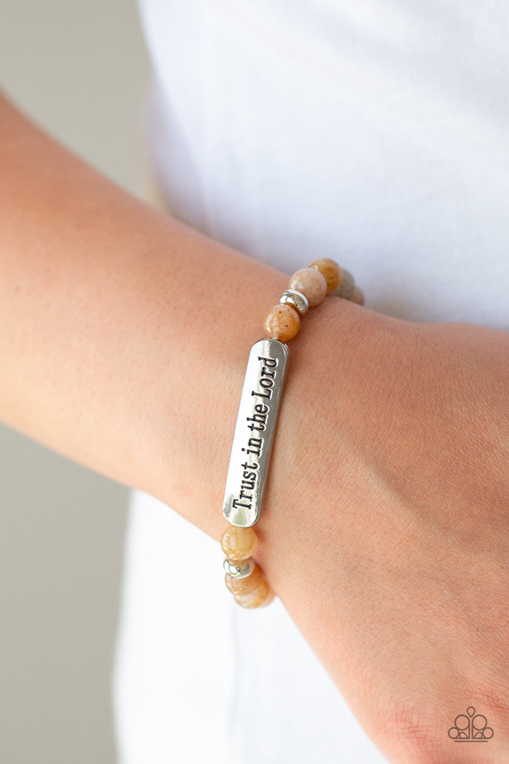 Paparazzi Accessories ✽ Trust Always - Brown Bracelet✽Flat Rate Ship $4.50✽