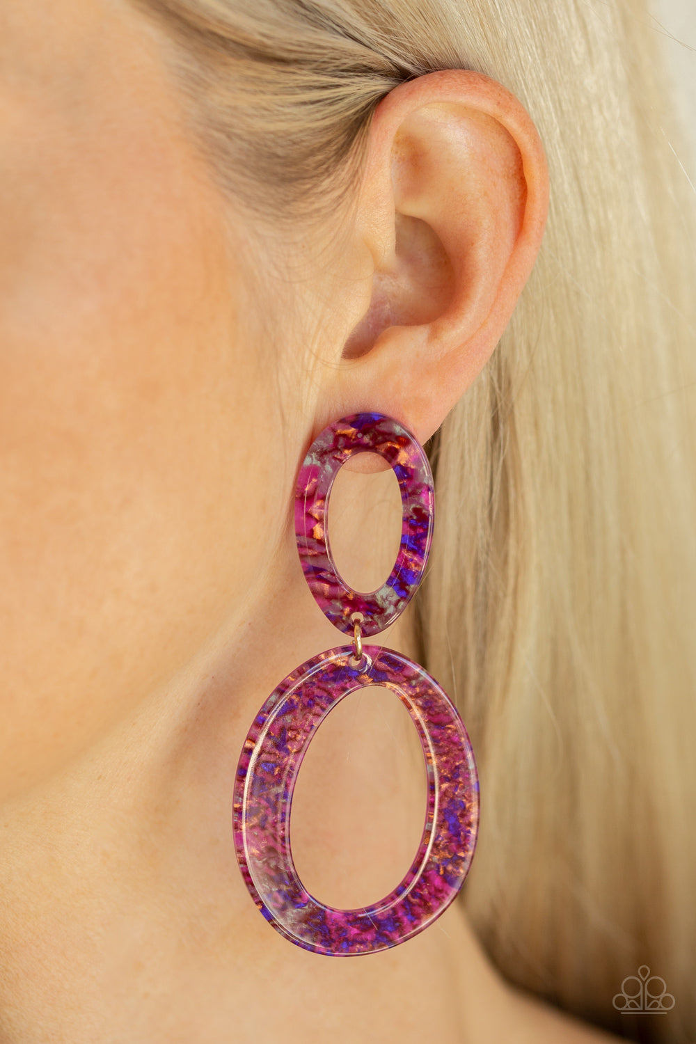 Paparazzi Accessories ✽ Hey, HAUTE Rod - Multi Post Earrings✽Flat Rate Ship $4.50✽