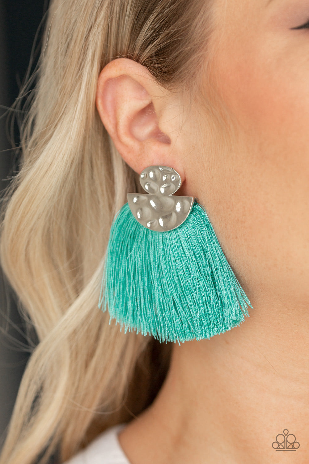 Paparazzi Accessories ✽ Make Some PLUME - Blue Post Earrings✽Flat Rate Ship $4.50✽