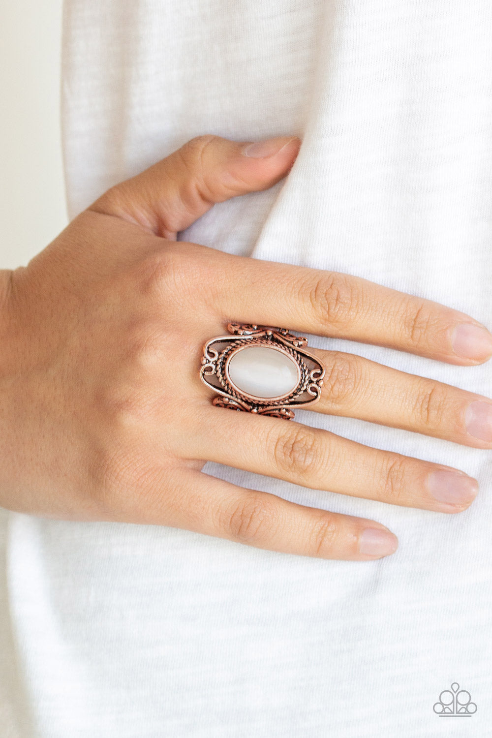 Paparazzi Accessories ✽ Fairytale Flair - Copper Ring✽Flat Rate Ship $4.50✽